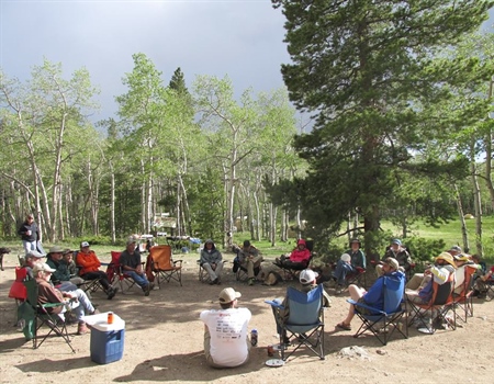 Report on Colorado BHA Rendezvous San Isabel National Forest (June 3-5, 2016)