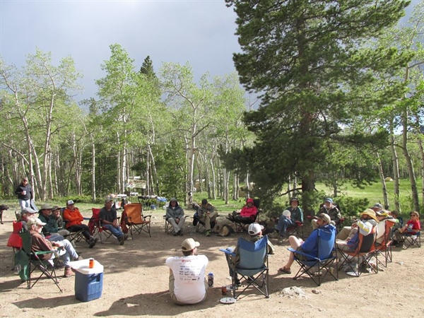 Report on Colorado BHA Rendezvous San Isabel National Forest (June 3-5, 2016)
