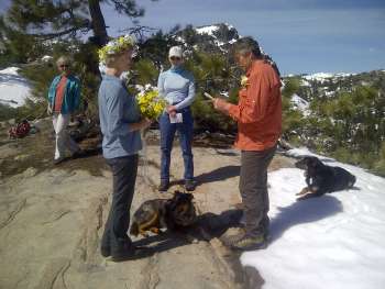 The First All-BHA Wedding in California Wilderness!
