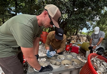Veterans Give Back Through Chesapeake Bay Oyster Restoration