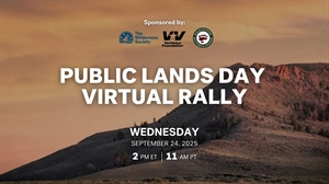 Virtual Rally to Celebrate National Public Lands Day