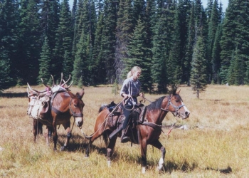 Holly backcountry horseback