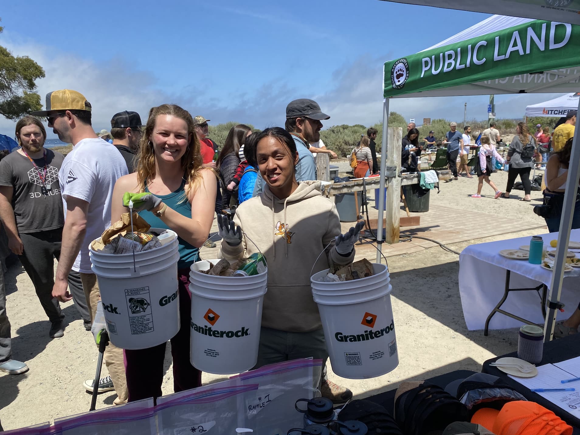 beach clean up