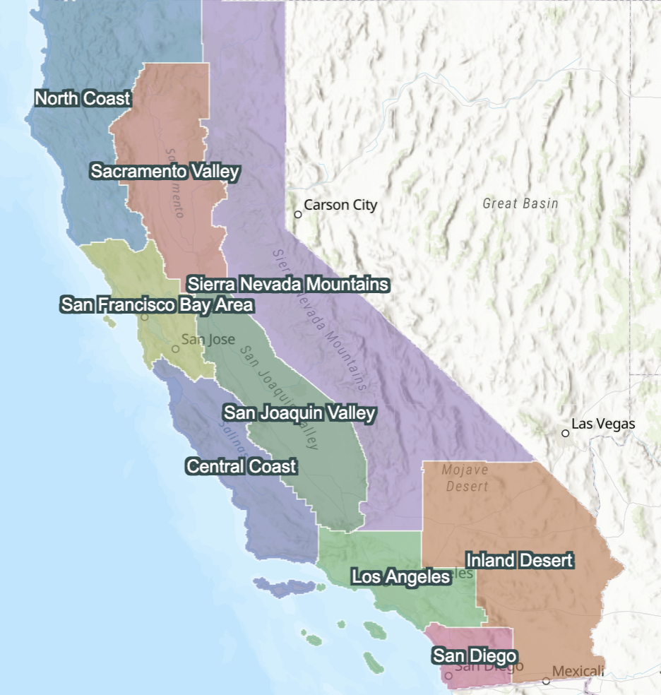 CA Leadership Regions