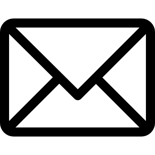 Image result for email icon black and white